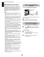 Preview for 46 page of Toshiba M63 Digital Series User Manual