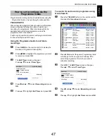 Preview for 47 page of Toshiba M63 Digital Series User Manual