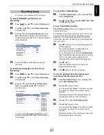 Preview for 51 page of Toshiba M63 Digital Series User Manual