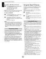 Preview for 52 page of Toshiba M63 Digital Series User Manual