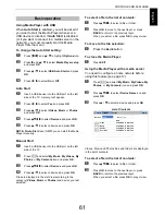 Preview for 61 page of Toshiba M63 Digital Series User Manual