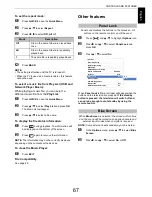 Preview for 67 page of Toshiba M63 Digital Series User Manual