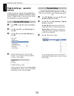 Preview for 72 page of Toshiba M63 Digital Series User Manual