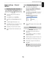 Preview for 73 page of Toshiba M63 Digital Series User Manual