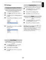 Preview for 77 page of Toshiba M63 Digital Series User Manual