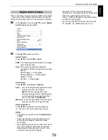 Preview for 79 page of Toshiba M63 Digital Series User Manual