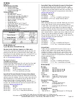 Preview for 2 page of Toshiba M65-S9065 Specifications