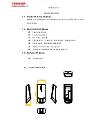 Preview for 1 page of Toshiba M66GF User Manual