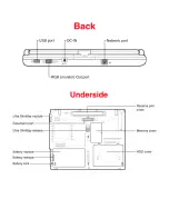 Предварительный просмотр 8 страницы Toshiba M700-S7001X - Portege - Core 2 Duo 2.2 GHz Specifications