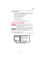 Предварительный просмотр 25 страницы Toshiba M750 - Portege - Core 2 Duo 2.53 GHz User Manual