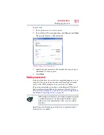 Предварительный просмотр 101 страницы Toshiba M750 - Portege - Core 2 Duo 2.53 GHz User Manual