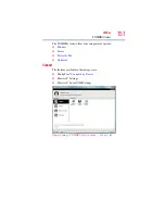 Предварительный просмотр 151 страницы Toshiba M750 - Portege - Core 2 Duo 2.53 GHz User Manual