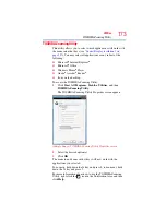 Предварительный просмотр 173 страницы Toshiba M750 - Portege - Core 2 Duo 2.53 GHz User Manual
