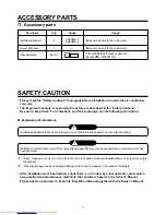 Preview for 4 page of Toshiba MAP0601HT8 Installation Manual