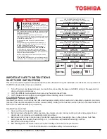 Preview for 3 page of Toshiba MBSWH-10K-F3-KK Installation Manual