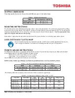 Предварительный просмотр 4 страницы Toshiba MBSWH-10K-F3-KK Installation Manual