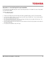 Предварительный просмотр 11 страницы Toshiba MBSWH-10K-F3-KK Installation Manual