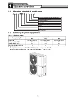 Предварительный просмотр 6 страницы Toshiba MCY-MHP0404HT-E Engineering Data Book