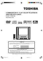 Toshiba MD 14FN1 Owner'S Manual предпросмотр