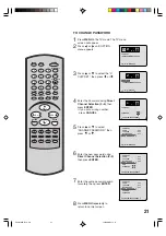 Предварительный просмотр 21 страницы Toshiba MD 14FN1 Owner'S Manual