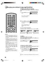 Предварительный просмотр 30 страницы Toshiba MD 14FN1 Owner'S Manual