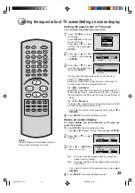 Предварительный просмотр 33 страницы Toshiba MD 14FN1 Owner'S Manual