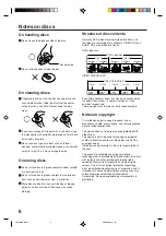 Preview for 6 page of Toshiba MD13M1 Owner'S Manual