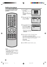 Preview for 32 page of Toshiba MD13N3 Owner'S Manual