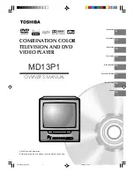 Предварительный просмотр 1 страницы Toshiba MD13P1 Owner'S Manual