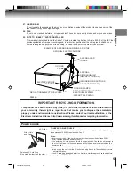 Предварительный просмотр 5 страницы Toshiba MD13P1 Owner'S Manual