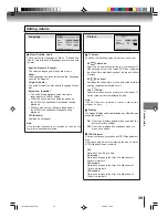 Предварительный просмотр 39 страницы Toshiba MD13P1 Owner'S Manual