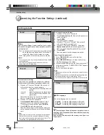 Предварительный просмотр 40 страницы Toshiba MD13P1 Owner'S Manual