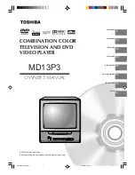 Toshiba MD13P3 Owner'S Manual предпросмотр