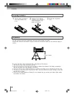 Предварительный просмотр 12 страницы Toshiba MD13P3 Owner'S Manual