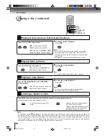 Предварительный просмотр 30 страницы Toshiba MD13P3 Owner'S Manual