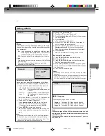 Предварительный просмотр 39 страницы Toshiba MD13P3 Owner'S Manual