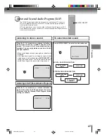 Preview for 27 page of Toshiba MD13Q11 Owner'S Manual