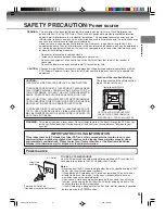 Предварительный просмотр 5 страницы Toshiba MD14F12 Owner'S Manual