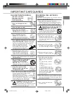 Предварительный просмотр 3 страницы Toshiba MD14F51 Owner'S Manual