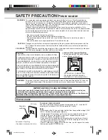 Предварительный просмотр 5 страницы Toshiba MD14F51 Owner'S Manual