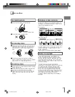 Предварительный просмотр 7 страницы Toshiba MD14F51 Owner'S Manual