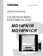 Toshiba MD14FN1R Service Manual предпросмотр