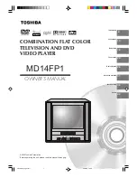 Preview for 1 page of Toshiba MD14FP1 Owner'S Manual