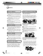 Preview for 6 page of Toshiba MD14FP1 Owner'S Manual