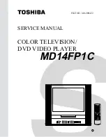 Toshiba MD14FP1C Service Manual предпросмотр