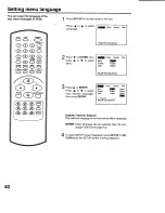 Preview for 40 page of Toshiba MD20FLI Owner'S Manual