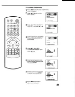 Предварительный просмотр 21 страницы Toshiba MD20FM1 Owner'S Manual