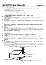 Preview for 5 page of Toshiba MD20FM1 Service Manual