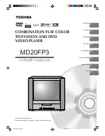 Toshiba MD20FP3 Owner'S Manual preview