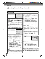 Preview for 40 page of Toshiba MD20P1 Owner'S Manual